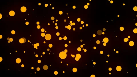 8K - Particles flying on black background Stock Footage 61930281