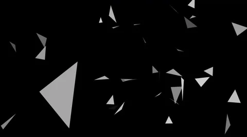 8K - Particles flying on black background Stock Footage 61949731