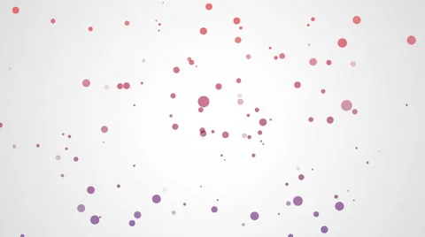 8K - Particles flying on white background Stock Footage 61924818