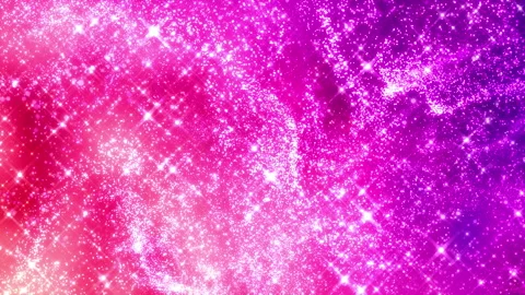 8k Purple Glow Particles Video stock 218403799