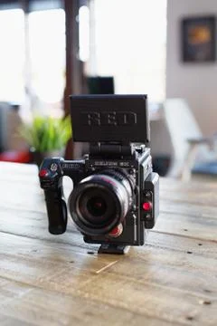 8K Red cinema camera Foto stock