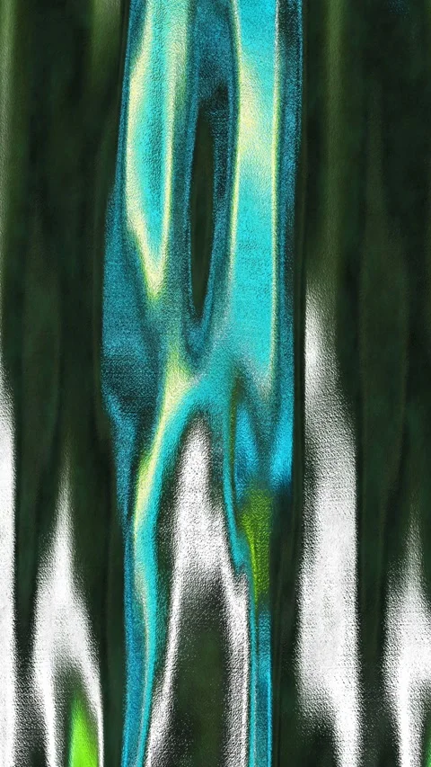 8K Seamless vertical video elegant animation of a blue metal sheet. Hypnotic Видео 317538490