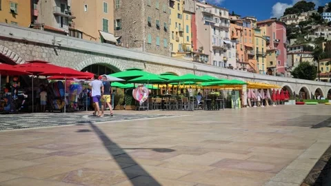 8K Seaside Promenade Stock-Footage 157209172