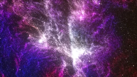 8k Star Nebula in Distant Space Video stock 156610177