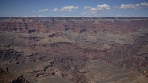 8K Time Lapse Aerial View of Grand Canyon Yavapai Point with Beautiful Landscape Video stock 105222065