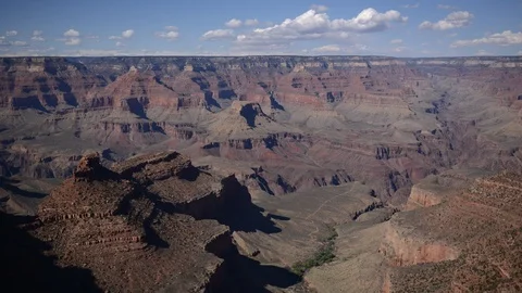 8K Time Lapse Aerial View of Grand Canyon Wild Nature National Park Arizona USA Video stock 105223431