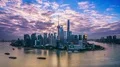 8K Time-lapse: China Shanghai at Sunrise. (seamless connection: 82000909 ) 4k or 4k+ Resolution