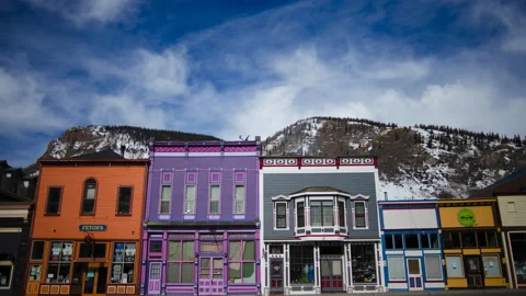 8K Timelapse Downtown Silverton 1 Stock Footage 171595091