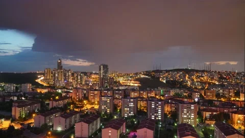 8K Transition from day to night Stock Footage 169481725