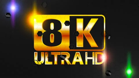 8k Ultra HD of hexagons Stock Footage 100265224