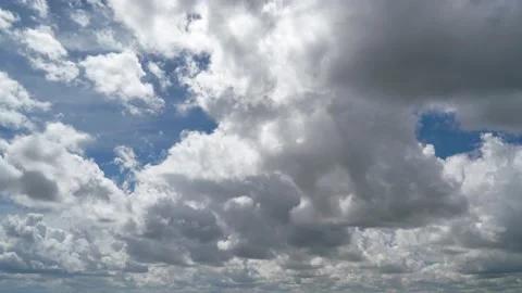 8K Variable Mix Clouds Movements In Sky 库存影片 212479352