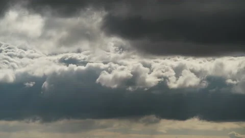 8K Variable Mix Clouds Before The Storm 库存影片 167296824