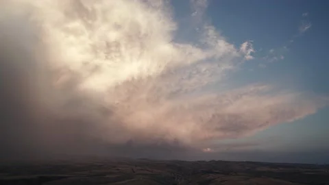 8K Variable Mix Clouds Before The Storm 库存影片 167298499