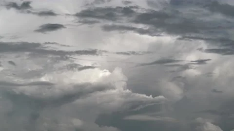 8K Variable Mix Dark Clouds Time-Lapse Stock Footage 171742097