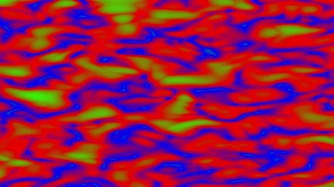 8k Vibrant Fluid Abstract Background with Neon Colors Video stock 304271745