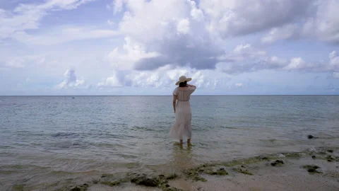 8K video of scenery with beach in Ishigaki Island, Okinawa Prefecture. Stock-Footage 157951553