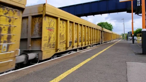 8K Widney Manor Train 6 Stock Footage 250097845