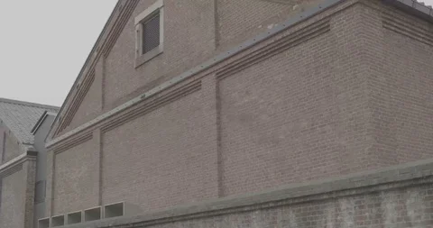 【8K】Red Brick Warehouse, Right to left, Cloudy, Japan Видео 97217105