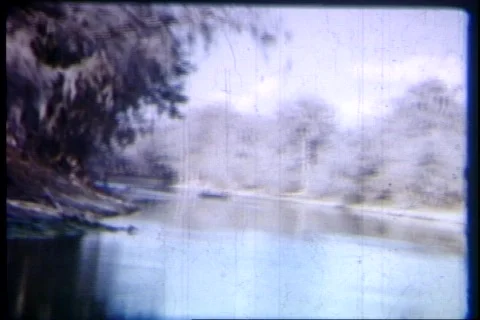 8mm boating 2 Vídeos de archivo 506095