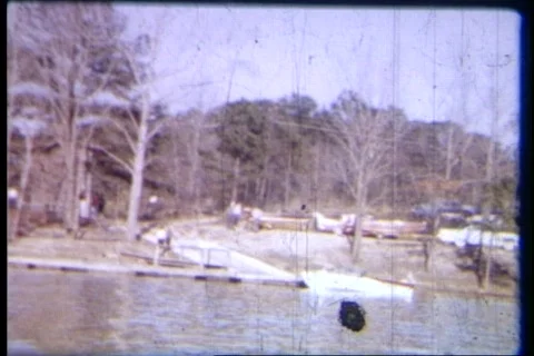 8mm boating 8 Stock-Footage 506147
