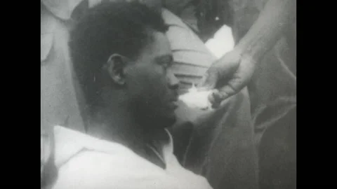 8MM - CONGO - Lumumba under arrest - 1960 Stock Footage 168830457