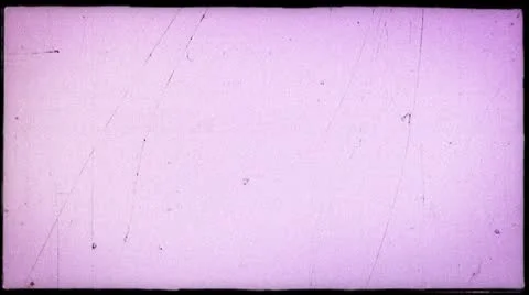 8mm film damage - pink dust Stock Footage