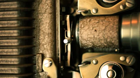 8mm film projector Stock Footage 60793828