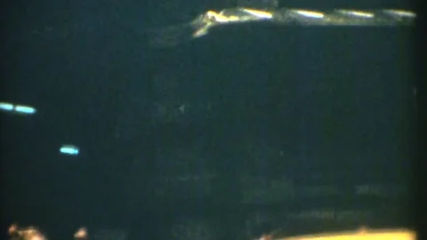 8mm home movie, The Spy, running for his life Stock Footage
