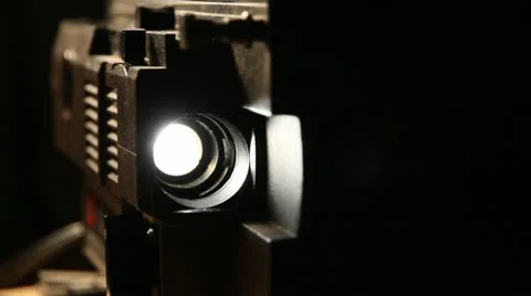 8mm Projector being turned on 库存影片 20491045
