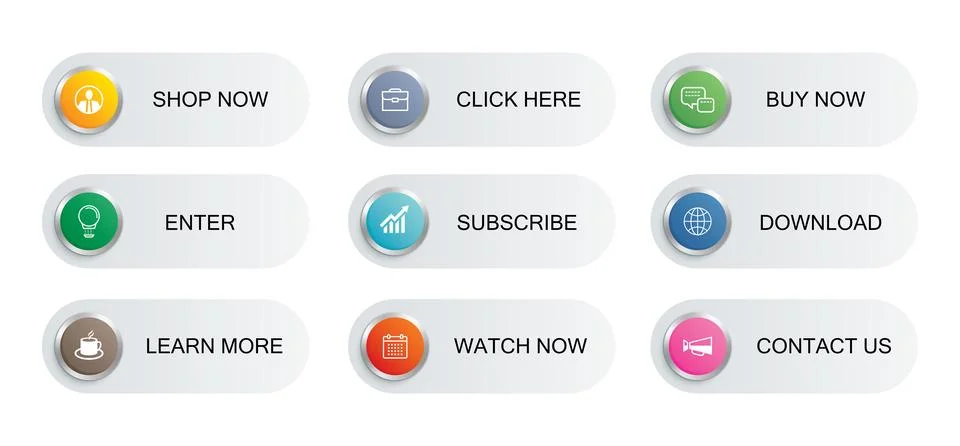 9 button data infographics rectangle layout paper template. Illustration bu.. 스톡 일러스트