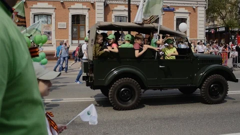 9 Maya Jeep Stock Footage 129444216