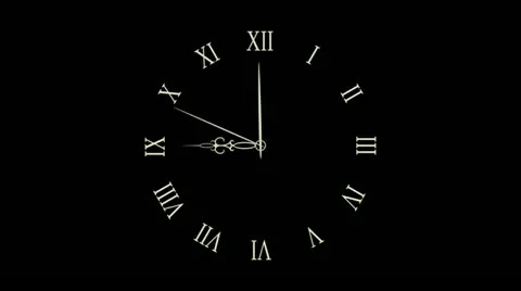 9 o'clock 库存影片 11725135