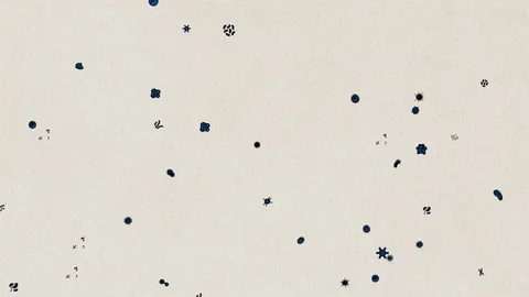 9 short videos. small germs and viruses turn into map of Mongolia country with Stock Footage 128240182