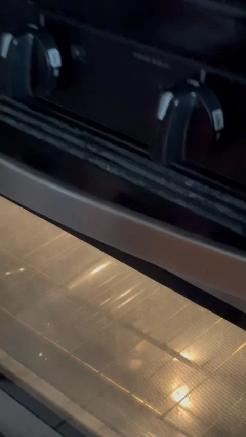 9 years old boy preparing  a banana cake. kids cooking step by step Stock Footage 274656477