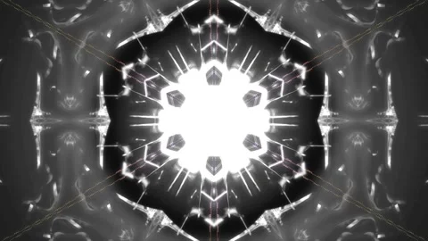 90 bpm Synchronized Kick Kaleidoscopic VJ Loop 4K 50 FPS Stock Footage 260383079