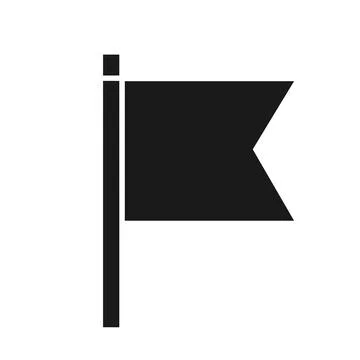 90-flat icon Stock Illustration