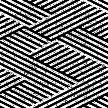 90 Monochrome geometric pattern Stock Illustration
