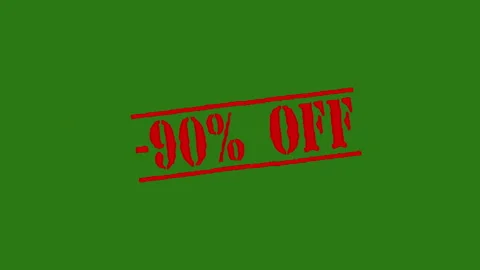 -90% off Red Stamp Stock Footage 190280823