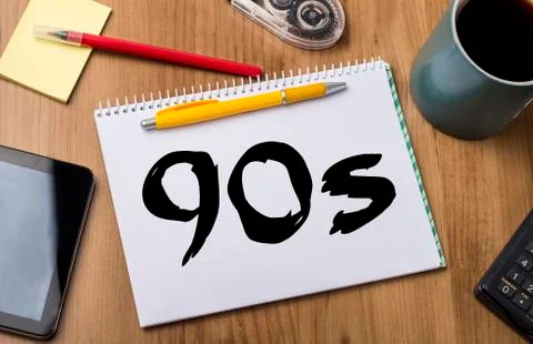90s - Note Pad With Text Photos