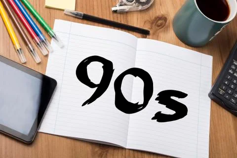 90s - Note Pad With Text Photos