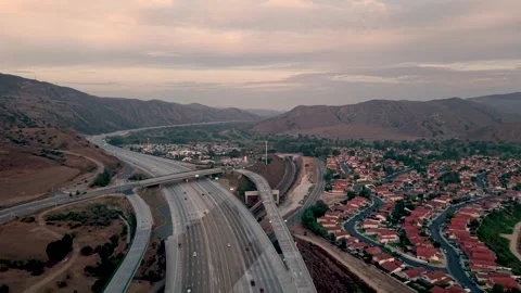 91 Freeway westbound toward Orange County Vidéo 340331303