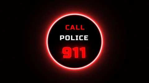 911 Calling Emergency police Services Stock Footage 246807015