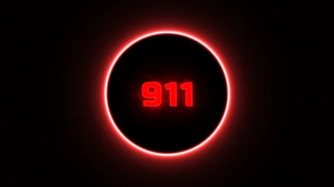 911 Calling Emergency Services Stock Footage 246801674