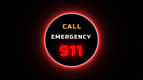 911 Calling Emergency Services Stock Footage 246803400