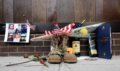 9/11 faces of mourning over 25 years, New York, USA - 05 May 2011 Stock Photos