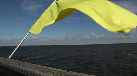 9405FDuckyflag5DM3w Stock Footage 36752690
