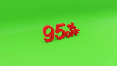 95 percent off 3D rendering Video stock 153359370