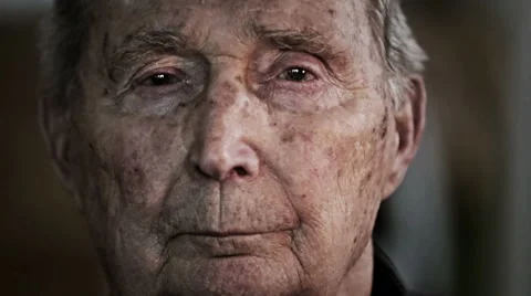 95 year old man Stock Footage 46983116
