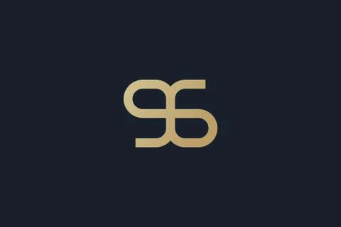 96 logo design . vector illustration Stock Illustration