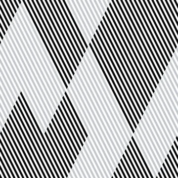 967 seamless pattern with silver gray bands Stock Illustration